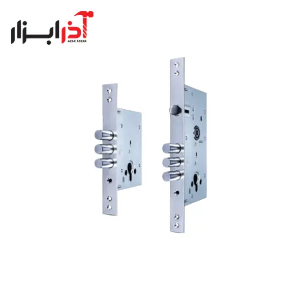 ست قفل پهن درب ضد سرقت بزرگ نیکا - زبانه دار