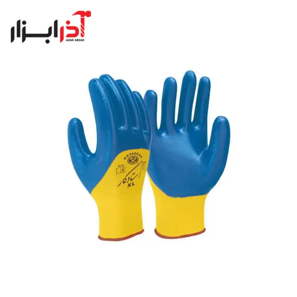 دستکش نیتریل کارگری