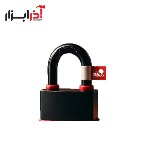 قفل آویز مشکی 50 سان مکس