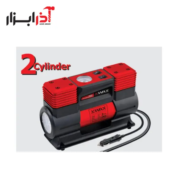 کمپرسور فندکی 2 سیلندر 180 وات XC-2002 زاماکس