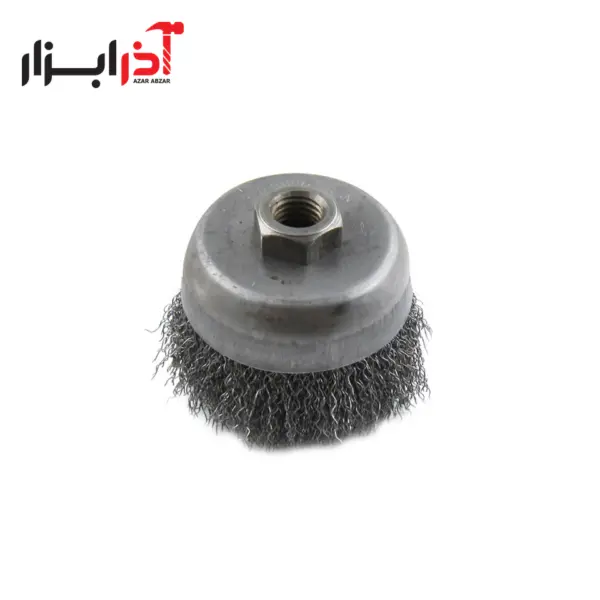 برس کاسه ای 70 افشان استیل جهان برس