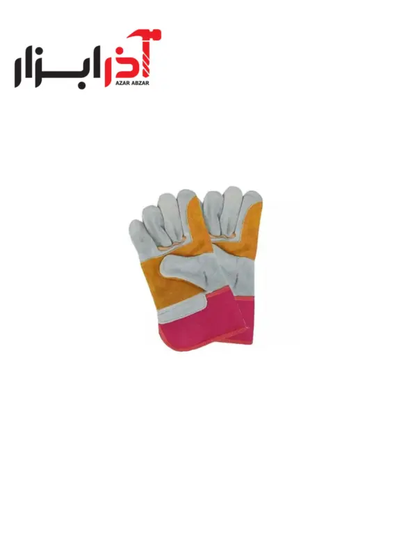 دستکش کف چرم طرح کره ای درجه 1
