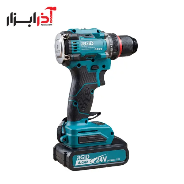 دریل شارژی 24 ولت 10 میلیمتر آرگید (براش لس) RGID