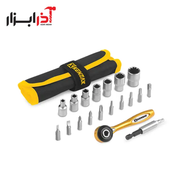 ست پیچ گوشتی و بکس تایوان کنزاکس KBR-119