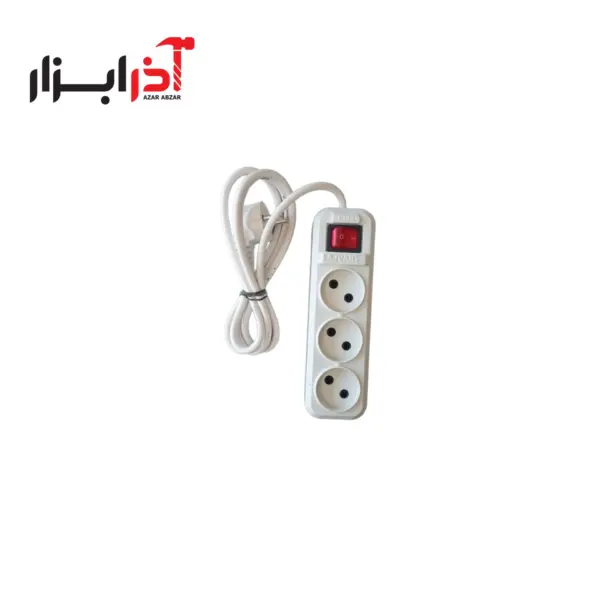 سیم سیار 3 پریز لجور 1.8 متر