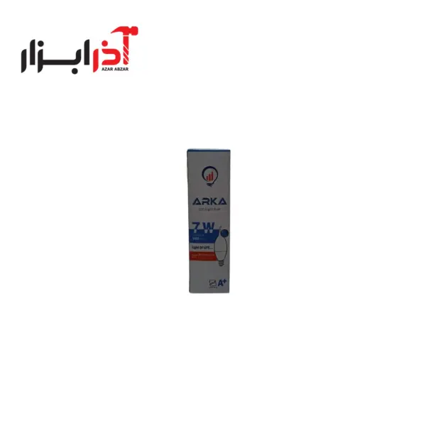 لامپ 7 وات اشکی مهتابی آرکا (لوستر)
