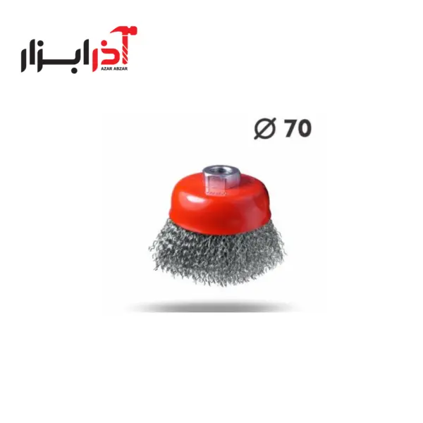 برس کاسه ای سر دریل افشان 70 جهان برس